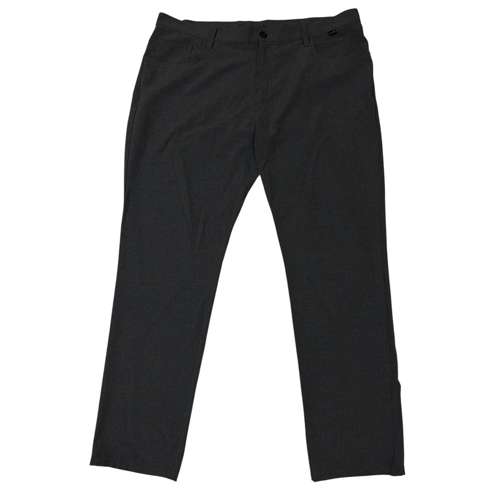 TravisMathew Right On Time Golf Pants‎ Mens 40 Grey Performance Stretch